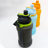 Maxbell Leakproof Sports Water Bottle Foldable Water Bottle for Outdoor Sports Beach Black