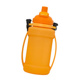 Maxbell Leakproof Sports Water Bottle Foldable Water Bottle for Outdoor Sports Beach Orange