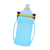 Maxbell Leakproof Sports Water Bottle Foldable Water Bottle for Outdoor Sports Beach Blue