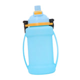 Maxbell Leakproof Sports Water Bottle Foldable Water Bottle for Outdoor Sports Beach Blue