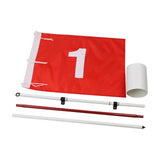 Maxbell Golf Putting Green Flag with Hole Cup Set Flagstick for Course Backyard Lawn