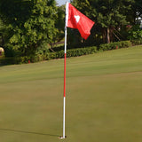 Maxbell Golf Putting Green Flag with Hole Cup Set Flagstick for Course Backyard Lawn