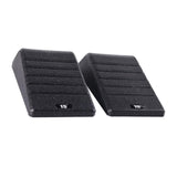 Maxbell 2Pcs Squat Wedge Block Gym Leg Stretching Black Foot Stretcher Balance Board Black