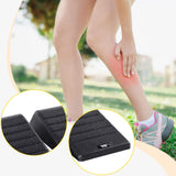 Maxbell 2Pcs Squat Wedge Block Gym Leg Stretching Black Foot Stretcher Balance Board Black