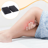 Maxbell 2Pcs Squat Wedge Block Gym Leg Stretching Black Foot Stretcher Balance Board Black