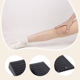 Maxbell 2Pcs Squat Wedge Block Gym Leg Stretching Black Foot Stretcher Balance Board Black