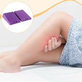 Maxbell 2Pcs Squat Wedge Block Gym Leg Stretching Black Foot Stretcher Balance Board Purple