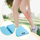 Maxbell 2Pcs Squat Wedge Block Gym Leg Stretching Black Foot Stretcher Balance Board Blue