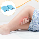 Maxbell 2Pcs Squat Wedge Block Gym Leg Stretching Black Foot Stretcher Balance Board Blue