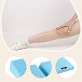 Maxbell 2Pcs Squat Wedge Block Gym Leg Stretching Black Foot Stretcher Balance Board Blue