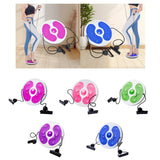 Maxbell Twist Exercise Board Ergonomic Abdominal Workout Device for Thighs Arms Hips Pink and Red