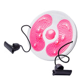 Maxbell Twist Exercise Board Ergonomic Abdominal Workout Device for Thighs Arms Hips Pink