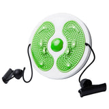 Maxbell Twist Exercise Board Ergonomic Abdominal Workout Device for Thighs Arms Hips Green