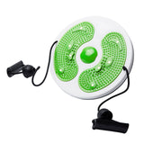 Maxbell Twist Exercise Board Ergonomic Abdominal Workout Device for Thighs Arms Hips Green