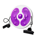 Maxbell Twist Exercise Board Ergonomic Abdominal Workout Device for Thighs Arms Hips Purple