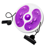 Maxbell Twist Exercise Board Ergonomic Abdominal Workout Device for Thighs Arms Hips Purple
