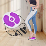 Maxbell Twist Exercise Board Ergonomic Abdominal Workout Device for Thighs Arms Hips Purple