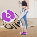 Maxbell Twist Exercise Board Ergonomic Abdominal Workout Device for Thighs Arms Hips Purple