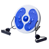 Maxbell Twist Exercise Board Ergonomic Abdominal Workout Device for Thighs Arms Hips Blue