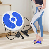 Maxbell Twist Exercise Board Ergonomic Abdominal Workout Device for Thighs Arms Hips Blue