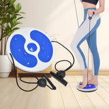 Maxbell Twist Exercise Board Ergonomic Abdominal Workout Device for Thighs Arms Hips Blue