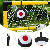 Maxbell Soccer Goal Target Easy to Attach and Detach Gym Football Training Equipment