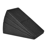 Maxbell 3Pcs EPP Calf Stretcher Slant Board Adjustable Multifunctional 4 Level Angle Black