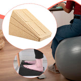 Maxbell 3Pcs EPP Calf Stretcher Slant Board Adjustable Multifunctional 4 Level Angle Khaki