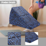 Maxbell 3Pcs EPP Calf Stretcher Slant Board Adjustable Multifunctional 4 Level Angle Black Blue
