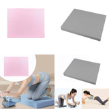 Maxbell Soft Balance Pad Strength Training Yoga Knee Cushion for Home Workout Garden pink