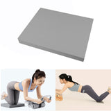 Maxbell Soft Balance Pad Strength Training Yoga Knee Cushion for Home Workout Garden grey