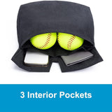 Maxbell Umpire Ball Bag Waist Pouch Accessory Lightweight Referee Sports Umpire Gear