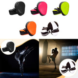Maxbell 1 Pair Boxing Pads Focus Pad Curved Punching Mitts for Practice Sanda Karate Black