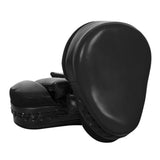 Maxbell 1 Pair Boxing Pads Focus Pad Curved Punching Mitts for Practice Sanda Karate Black