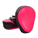 Maxbell 1 Pair Boxing Pads Focus Pad Curved Punching Mitts for Practice Sanda Karate Pink