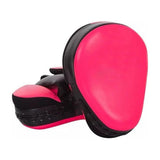 Maxbell 1 Pair Boxing Pads Focus Pad Curved Punching Mitts for Practice Sanda Karate Pink