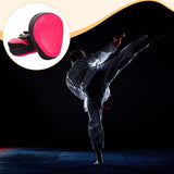 Maxbell 1 Pair Boxing Pads Focus Pad Curved Punching Mitts for Practice Sanda Karate Pink