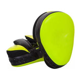 Maxbell 1 Pair Boxing Pads Focus Pad Curved Punching Mitts for Practice Sanda Karate Green