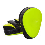 Maxbell 1 Pair Boxing Pads Focus Pad Curved Punching Mitts for Practice Sanda Karate Green