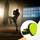 Maxbell 1 Pair Boxing Pads Focus Pad Curved Punching Mitts for Practice Sanda Karate Green
