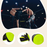 Maxbell 1 Pair Boxing Pads Focus Pad Curved Punching Mitts for Practice Sanda Karate Green