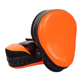 Maxbell 1 Pair Boxing Pads Focus Pad Curved Punching Mitts for Practice Sanda Karate Orange