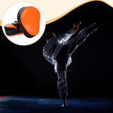 Maxbell 1 Pair Boxing Pads Focus Pad Curved Punching Mitts for Practice Sanda Karate Orange