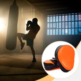 Maxbell 1 Pair Boxing Pads Focus Pad Curved Punching Mitts for Practice Sanda Karate Orange