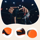 Maxbell 1 Pair Boxing Pads Focus Pad Curved Punching Mitts for Practice Sanda Karate Orange