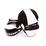 Maxbell 1 Pair Boxing Pads Focus Pad Curved Punching Mitts for Practice Sanda Karate White
