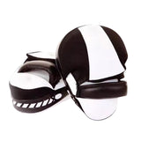 Maxbell 1 Pair Boxing Pads Focus Pad Curved Punching Mitts for Practice Sanda Karate White