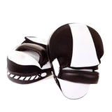 Maxbell 1 Pair Boxing Pads Focus Pad Curved Punching Mitts for Practice Sanda Karate White