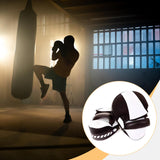 Maxbell 1 Pair Boxing Pads Focus Pad Curved Punching Mitts for Practice Sanda Karate White