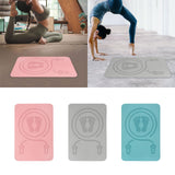 Maxbell Jump Rope Mat for Home Gym Flooring Thick Floor Protection Rope Skipping Pad Pink